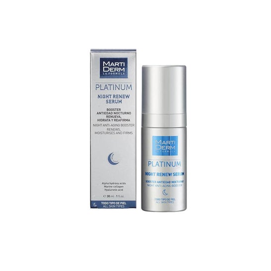 Martiderm® Platinum Night Renew sérum (30 ml)