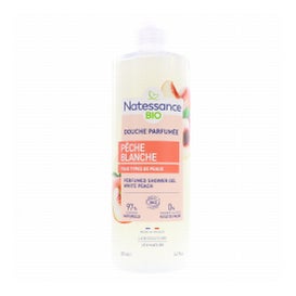 Natessance Gel Douche Parfumée Pêche Blanche 500 ml