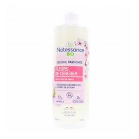 Natessance Gel Douche Parfumé Fleurs de Cerisier Bio (500 ml)