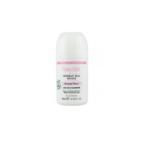 Gamarde Gentle Hygiene Roll-On Deodorant Floral Bouquet Organic 50ml