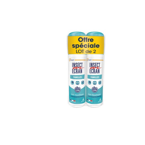 Insect Écran Anti-Moustiques Familles 2x100ml