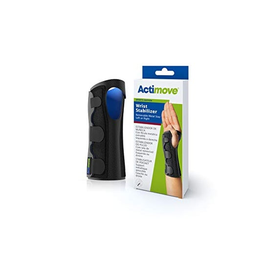 Actimove Orthèse de poignet Attelle palmaire Ambidextre Taille M 16-19cm 1 pièce