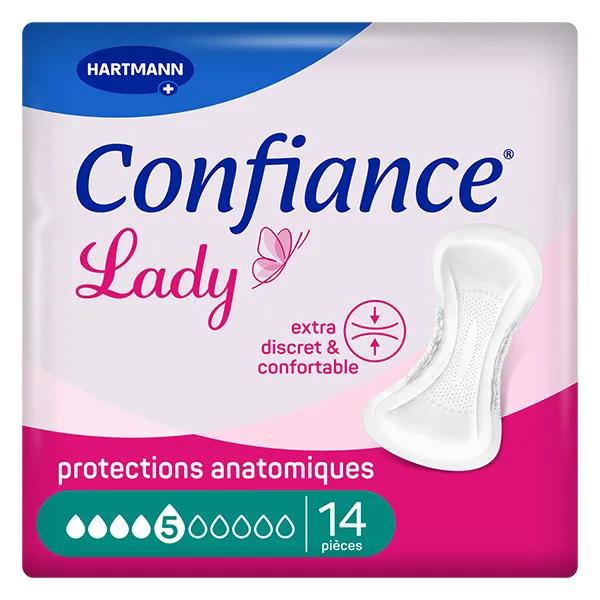 Hartmann Confiance Lady Protections Anatomiques 5 Gouttes - 14 unités