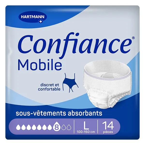 Hartmann Confiance Mobile Absorption 8 Gouttes - Taille L - 14 sous-vêtements