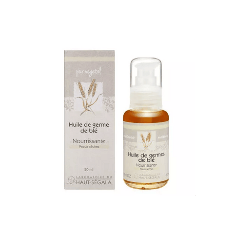 Haut-Ségala Les Huiles Végétales Brute de germes de blé (50 ml)