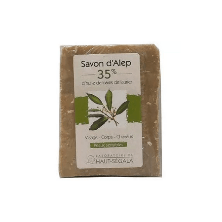 Haut-Ségala Savon d'Alep 35% d'Huile de Baies de Laurier 200g