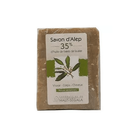 Haut-Ségala Savon d'Alep 35% d'Huile de Baies de Laurier 200g