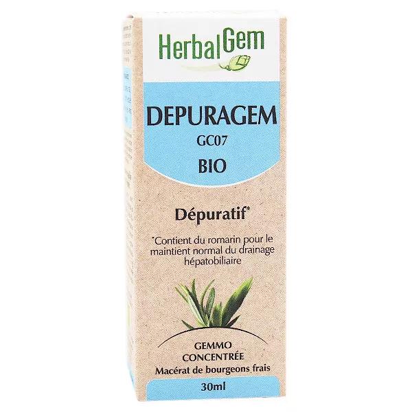 Herbalgem Complexe de Gemmothérapie Dépuragem Dépuratif Bio 30ml