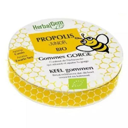 Herbalgem Propolis Gommes Bio arôme cassis Junior 45g