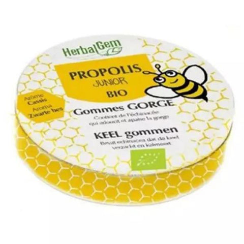 Herbalgem Propolis Bio-Gummibonbons Schwarze Johannisbeere Junior 45g