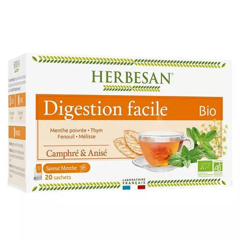 Herbesan Bio Infusion Leichte Verdauung Minzgeschmack Nr. 3 20 Beutel