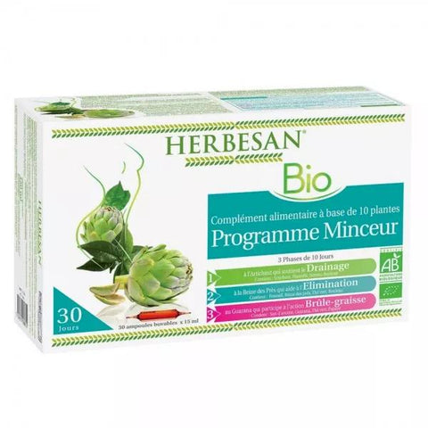 Herbesan Organic Slimming Program 30 ampoules 15ml