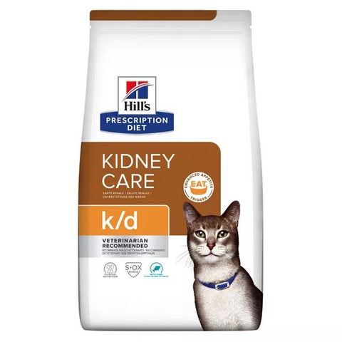 Hill's Prescription Diet Feline K/D Kidney Care Trockenfutter mit Thunfisch 1,5kg