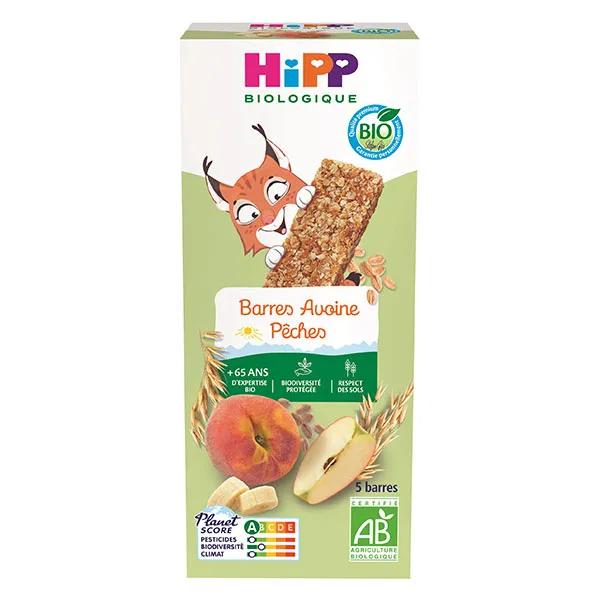 Hipp Barres Avoine Pêches 5x20g
