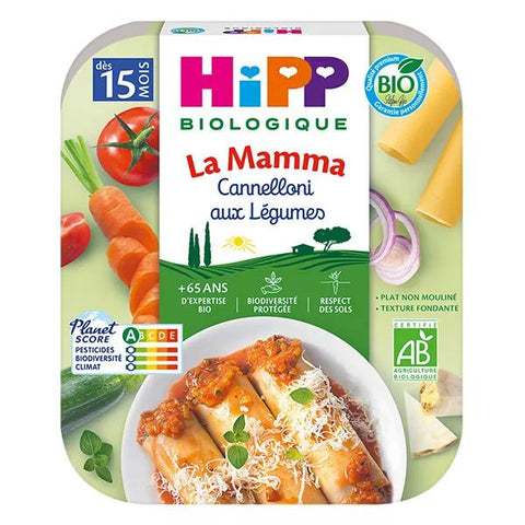 Hipp Cannelloni mit Gemüse ab 15 Monaten 250g