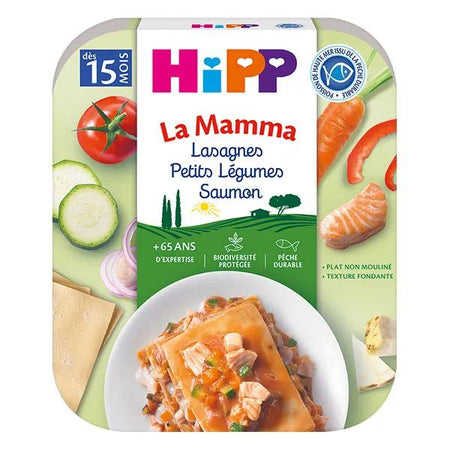 Hipp Lasagnes Petits Légumes Saumon dès 15 mois 250g