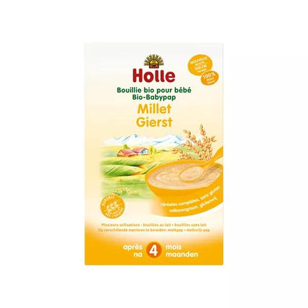 Holle Bouillie millet sans gluten bio +4m (250 g)