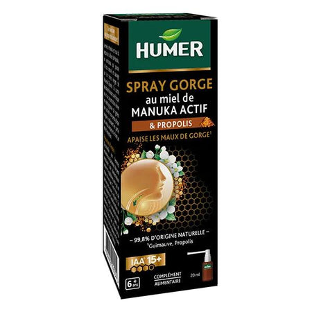Humer Spray Gorge Miel de Manuka Actif 20ml