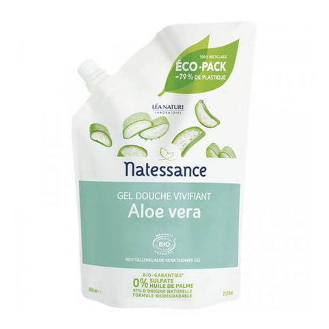 Natessance Organic Aloe Vera Shower Gel (1L)
