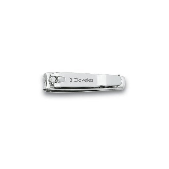 3 CLAVELES Coupe-ongles avec lime 6cm (1 pièce)