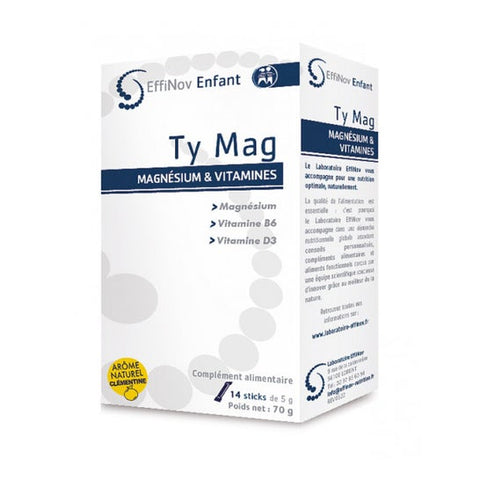 EffiNov Ty Mag poudre en sticks (14 sticks)