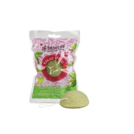 Benecos Konjac Eponge Thé Vert 1 pièce
