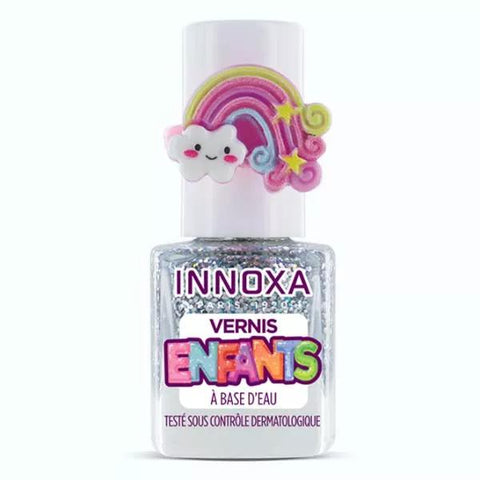 INNOXA Kinder Nagellack Regenbogen Glitzer