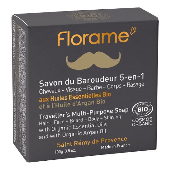 Florame Homme Savon du Baroudeur 5 en 1 100g