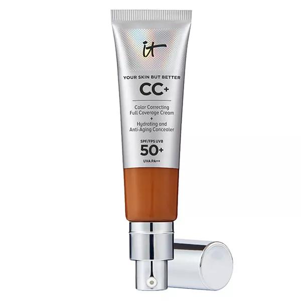 IT Cosmetics Fond de Teint Your Skin But Better CC+ Crème Correctrice SPF50+ Rich Honey (32 ml)