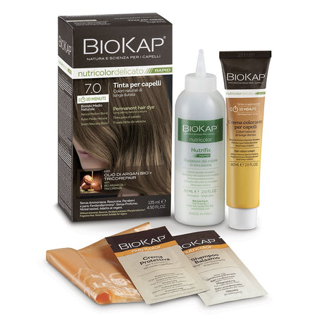 biokap Delicato Rapid coloration capillaire blond moyen naturel (135 ml)