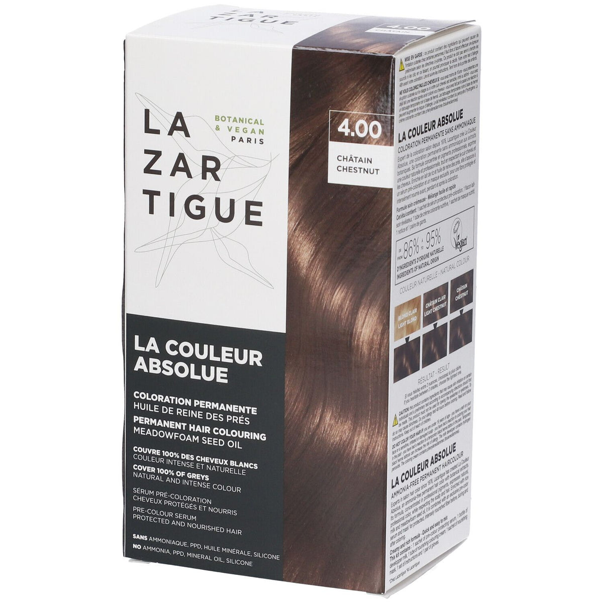 Lazartigue Couleur Absolue coloration châtain chocolat (1 pièce)