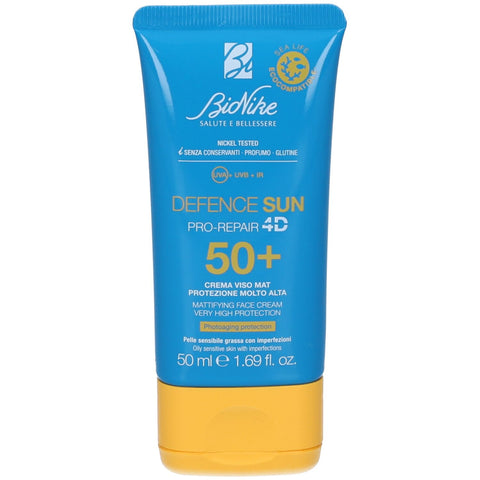 DEFENCE SUN 50+ crème visage mat (50 ml)