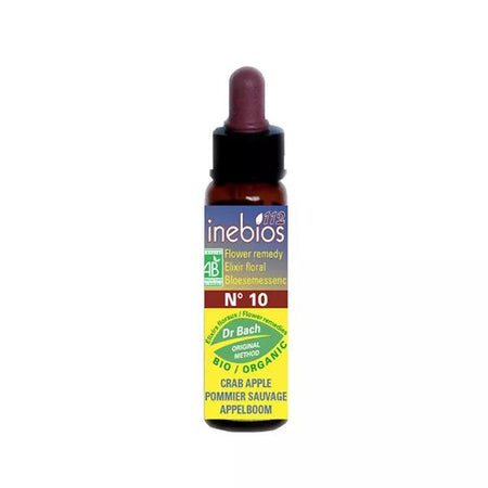 Inebios Fleur de Bach n°10 Crab Apple - Pommier Sauvage Bio 10ml