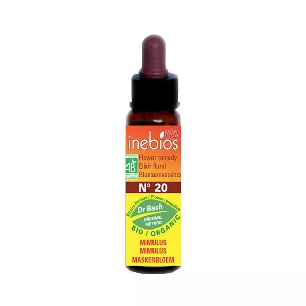 Inebios Fleur de Bach n°20 Mimulus Bio 10ml