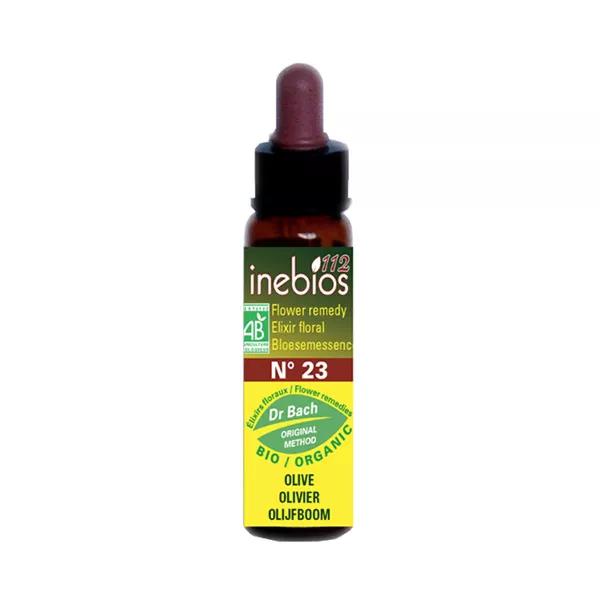Inebios Fleur de Bach n°23 Olive - Olivier Bio 10ml