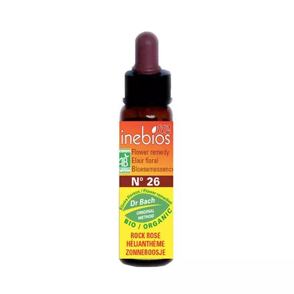 Inebios Fleur de Bach n°26 Rock Rose - Heliantheme Bio 10ml