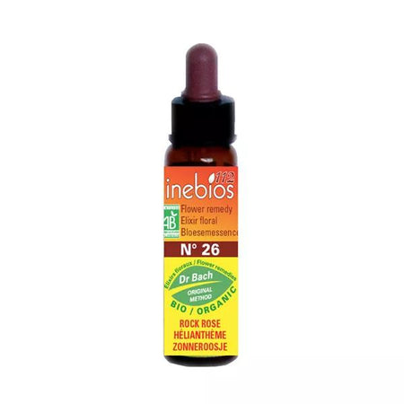 Inebios Fleur de Bach n°26 Rock Rose - Heliantheme Bio 10ml