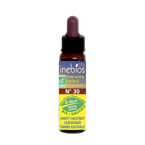 Inebios Bach Flower #30 Sweet Chestnut - Organic Chestnut 10ml