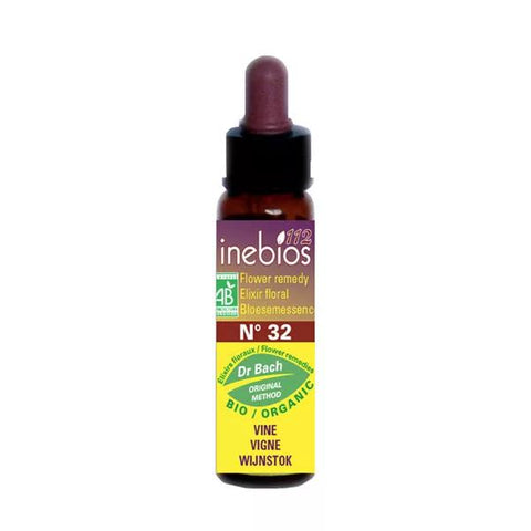 Inebios Bach Flower #32 Vine - Organic Vine 10ml