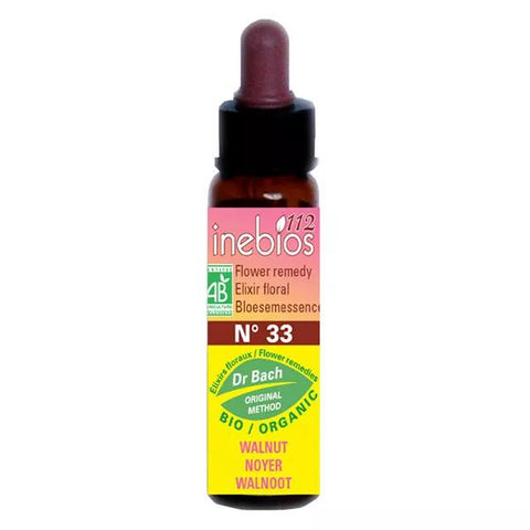 Inebios Bach Flower #33 Walnut - Organic Walnut 10ml