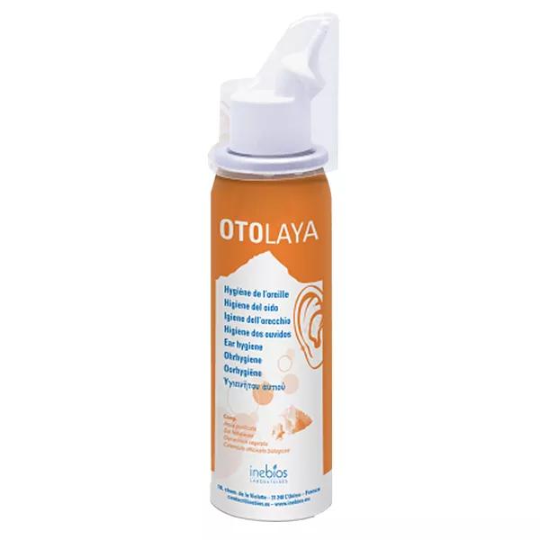 Inebios Hygiène des Oreilles et bouchons Otolaya 50 ml