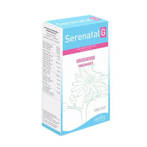 Inebios Serenatal G Grossesse 30 comprimés + 30 capsules