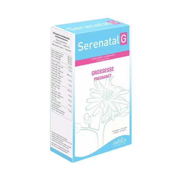 Inebios Serenatal G Grossesse 30 comprimés + 30 capsules