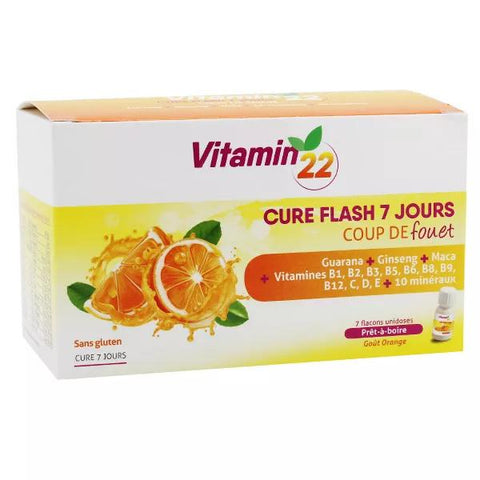 Ineldea Vitamin 22 Flash-Kur 7 Tage 7 Einzeldosisfläschchen