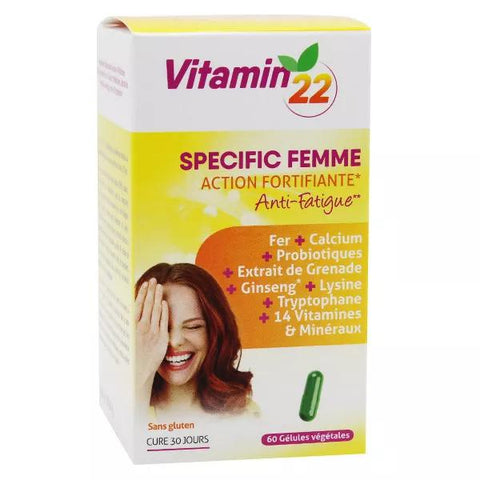 Ineldea Vitamin 22 Specific Femme 60 Kapseln