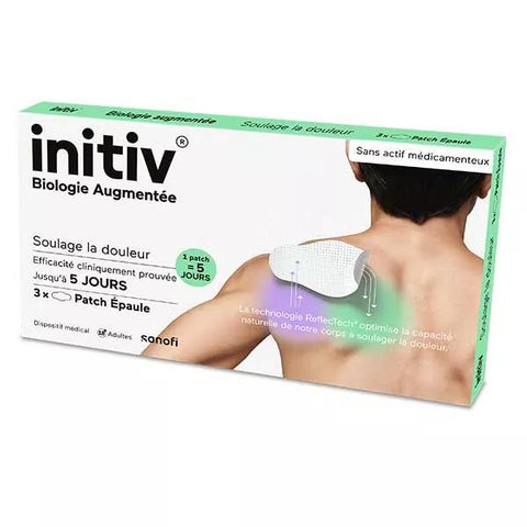 Initiv Schulter-Patch - Lindert Schmerzen bis zu 5 Tage lang – Packung mit 3 Pflastern