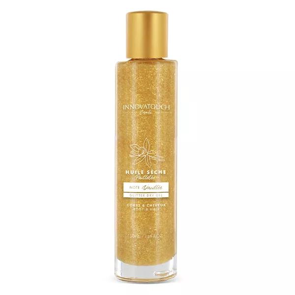 Innovatouch Huile sèche Pailletée Corps & cheveux Note vanillée 50ml