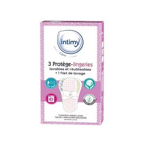 Intimy Protège Lingeries 3 unités + 1 Filet de Lavage