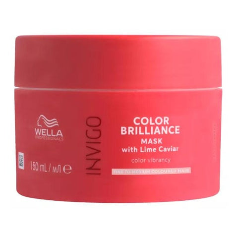 Wella Invigo Brilliance Haarmaske für feines Haar 150 ml