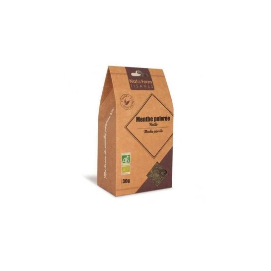 Nat&Form Tisanes Menthe Poivrée Bio (30 g)